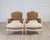 Elegant pair of early 20th century French chairs offering timeless style and exceptional versatility. Stripped and...
