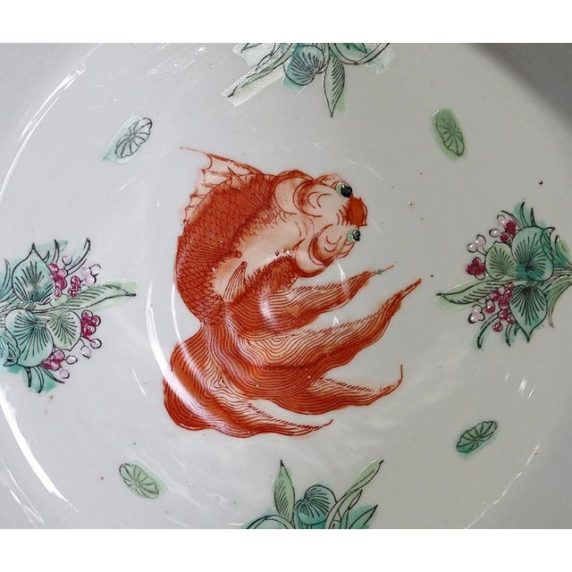 Canton Porcelain Aquarium Pot, China, 19th Century For Sale - Image 6 of 18