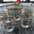 1960s 1960s Mid-Century Modern Culver Empress Footed Whiskey Rocks Glasses & Ice Bucket - Set of 5 For Sale - Image 5 of 11