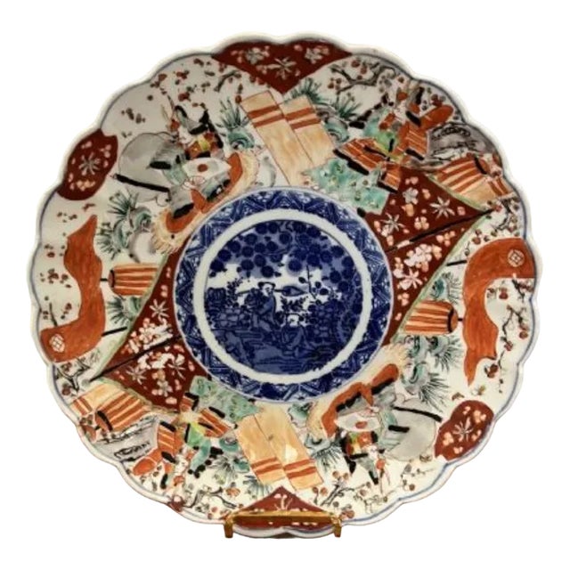 Antique Japanese Imari Plate, 1900s For Sale