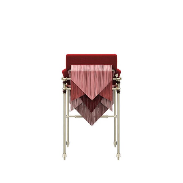 Not Yet Made - Made To Order Seraphine Bar Chair by Ottiu For Sale - Image 5 of 12