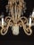 Metal Vintage 1980s Massive 5 Arm 6 Lite Ornate Beaded Tole Chandelier For Sale - Image 7 of 12