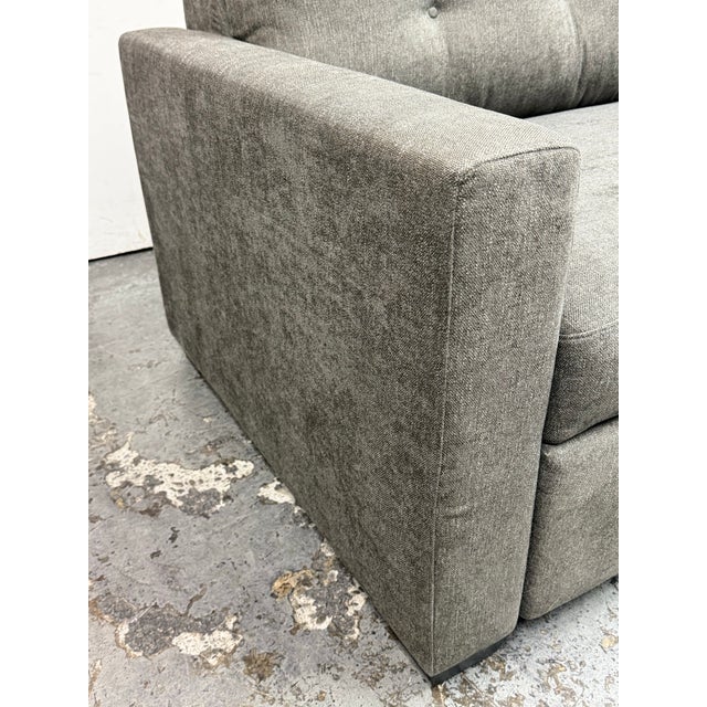 Twin Size Crate & Barrel Barrett Sleeper Sofa For Sale - Image 11 of 12
