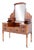 Antique Victorian Dressing Table in Mahogany, 1860 For Sale