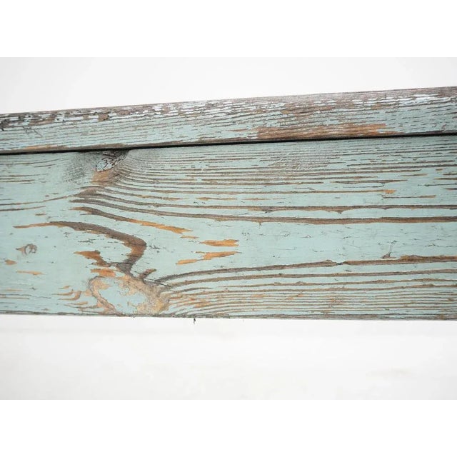 Vintage Industrial Bench, 1930s For Sale - Image 10 of 12