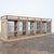 Early 20th Century Glass-Fronted Fir Wood Shop Counter, 1910 For Sale - Image 11 of 17