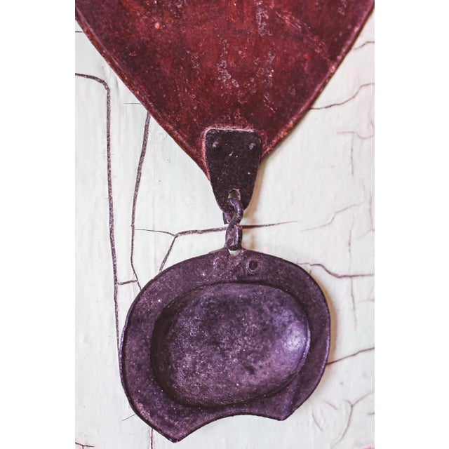 Antique French Barber Shop Sign, 1890s For Sale - Image 4 of 7