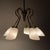 Mid-Century Modern Vintage Stilnovo Chandelier, Italy 1940-50s, 1950s For Sale - Image 3 of 18