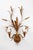 Large Florentine Regency Wall Lamp with Ears of Wheat by Hans Kögl, 1970s For Sale - Image 9 of 9