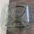 Brass Vintage Hollywood Regency Brass and Glass End Table Side Table Lamp Table For Sale - Image 8 of 12