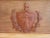 Mid-Century Modern Treasure Wood Cigar Humidor Coat of Arms- Circa 1940 For Sale - Image 3 of 9