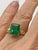 Emerald 7 Ct Emerald 14 Kt Yellow Gold Ring For Sale - Image 8 of 12