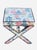 Wood Pair Custom Chinoiserie X Benches For Sale - Image 7 of 8