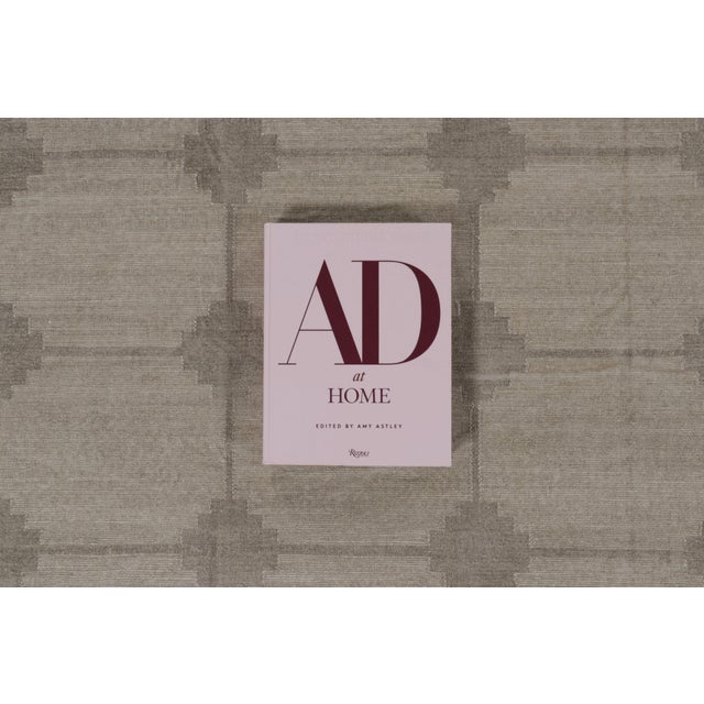 Contemporary Oversized Geometric Cotton Dhurrie Rug by Rug & Kilim, India For Sale - Image 9 of 9