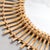Wood Mid-Century Modern Mirror Bamboo Rattan Handcrafted, 1960s For Sale - Image 7 of 10