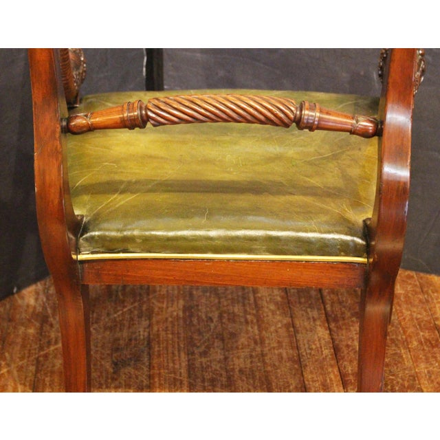 Circa 1815 Scottish Regency Period Desk or Library Chair For Sale - Image 13 of 13