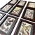 Wood Antique Butterfly Print Gallery Wall Set in Walnut Frames - 9-Piece For Sale - Image 7 of 10