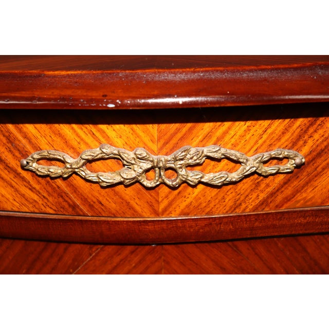 Miniature Salesman's Sample French Louis XV Inlaid Jewelery Box For Sale - Image 9 of 12