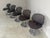 O-Line Dining Chairs by Herbert Ohl for Wilkhahn, 1980s, Set of 5 For Sale - Image 3 of 15