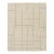 Rug & Kilim’s Modern Rug with Cream High-Low Geometric Patterns - 10x14 For Sale