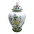Large Lidded Chinoiserie Jar For Sale