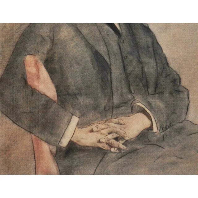 1901 Mortimer Menpes "Colonel Frank Rhodes", Original Period Antique Print For Sale - Image 4 of 9