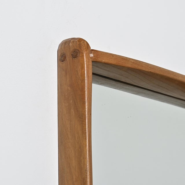 1960s Wood Wall Mirror by Franz Xaver Sproll, 1960 For Sale - Image 5 of 11