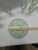 Vintage Vaseline / Uranium Green Pressed Glass Decanter and Cordial Set With Tray - 8 pcs For Sale - Image 11 of 11