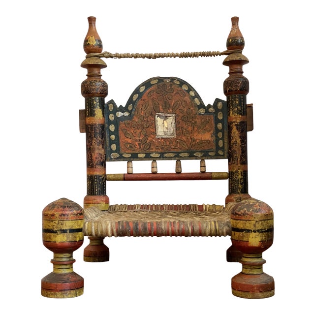19th Century Traditional Tribal Chair For Sale