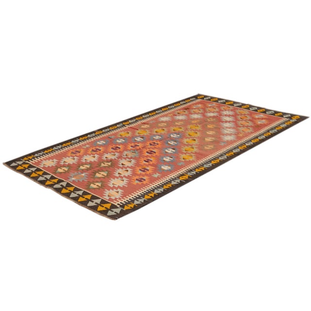 Mid-20th Century Vintage Kilim Rug, 4'8" X 8'2" For Sale In New York - Image 6 of 8