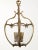 1960s Bronze and Glass French Lantern For Sale - Image 5 of 11