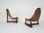 About this item Solid wooden frames and saddle leather seating.