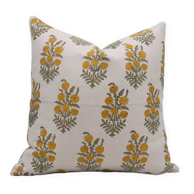 The Hajara Cotton Cover Pillow is a beautifully crafted piece that adds elegance and vibrancy to any room. Made with 100%...