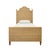 Wood Matthew Izzo Home - Chamberlain Twin Rattan Bedframe With Headboard, Foot Board, & Side Rails For Sale - Image 7 of 7