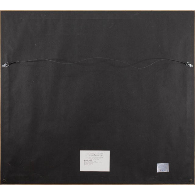 Printmaking Materials Michael Spano - Man With Cigar, 1986 Signed Solarized Gelatin Silver 2/25 For Sale - Image 7 of 8