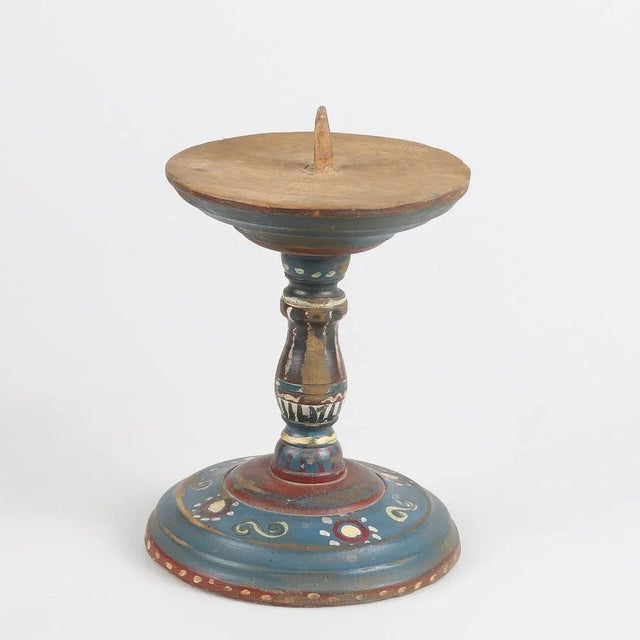 Candleholder, Hälsingland, Sweden, 1850s For Sale - Image 6 of 8