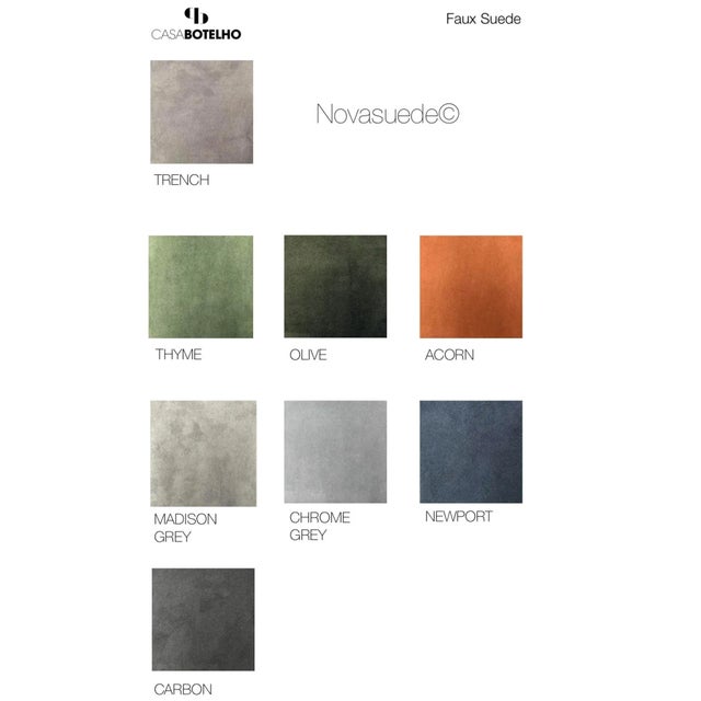 Art Deco Style Black Ebony, Beech Wood, and Boucle Atena Chair by Casa Botelho For Sale - Image 13 of 18