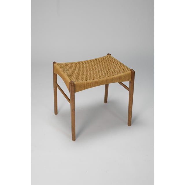 Glyngore Stolefabrik Peder Kristensen Stool for Glyngøre Stolefabrik, 1970s For Sale - Image 4 of 4