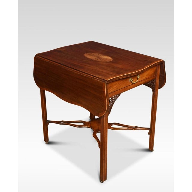 George III Mahogany Pembroke Table For Sale - Image 9 of 9