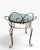Wire Framed Hollywood Regency Style Vanity Stool Bench C. 1950/60's For Sale - Image 4 of 10