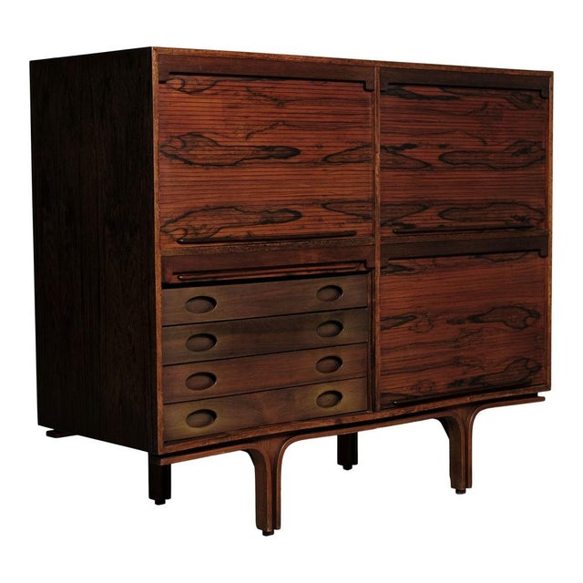 Model 504 highboard designed by Gianfranco Frattini for Bernini in 1960. This piece belongs to the early phase of...