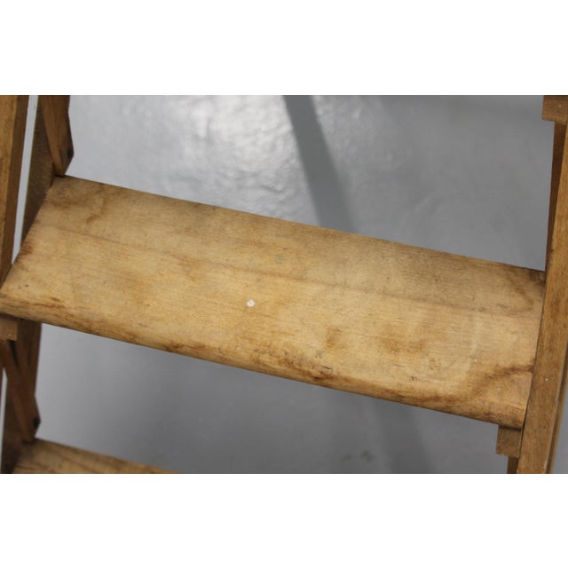 Wooden Foldable Ladder, 1950s For Sale - Image 18 of 18