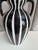 1980s Italian Vases Pair For Sale - Image 5 of 6