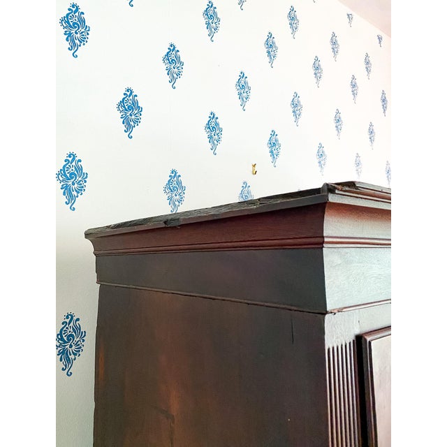 Antique Late 1700s Western Maryland Chippendale Walnut Tall Chest of Drawers For Sale - Image 13 of 15
