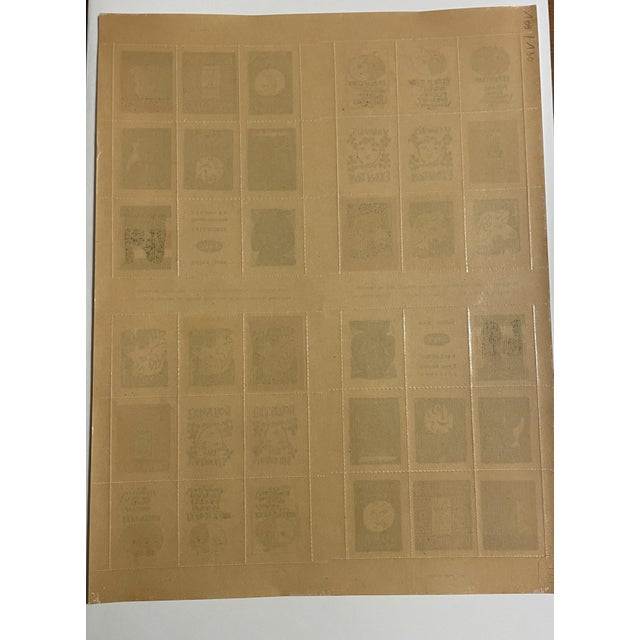 After Pablo Picasso, Reductions in Vignettes of the Posters created by Picasso for the Vallauris Exhibitions from 1948 to...