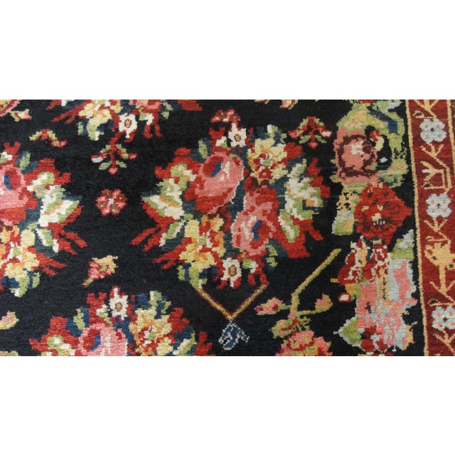 Antique Persian Baktiari Carpet, 7'3" X 11'6" For Sale - Image 4 of 6