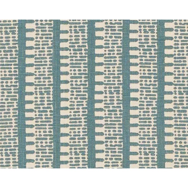 A sophisticated play on a traditional stripe, it's delightfully graphic yet subdued. Also available as a wallcovering....