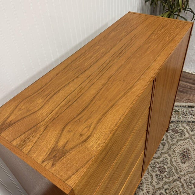 Mid-Century Modern Domino Mobler Danish Teak Dresser For Sale - Image 11 of 12