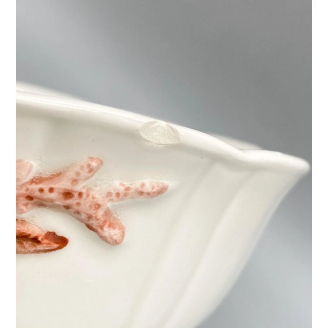 Trompe L’Oeil Otagiri Seashell Plate & Bowl – Coastal Shellcore Decor For Sale In Houston - Image 6 of 13