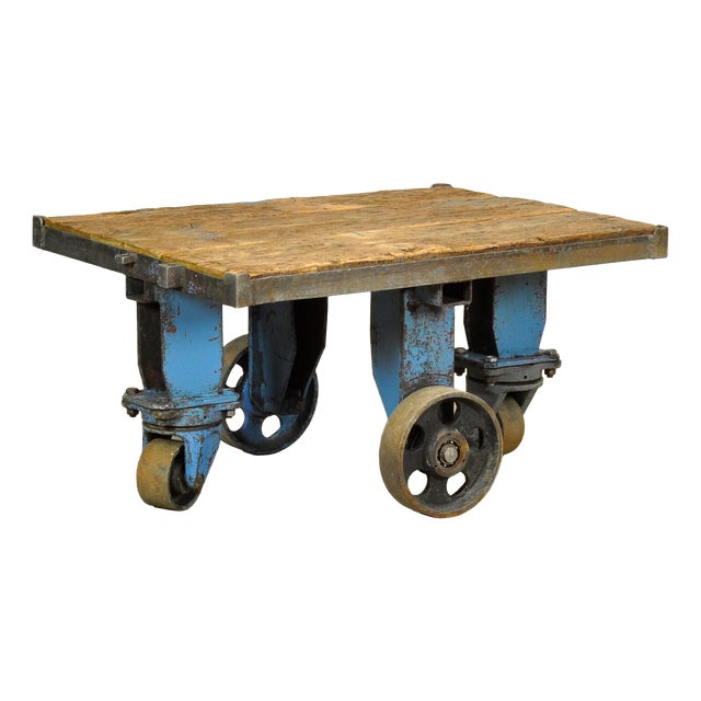 Industrial Coffee Table, 1960s For Sale